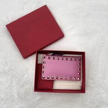 Load image into Gallery viewer, Valentino Garavani studded coin purse wallet NEW in box