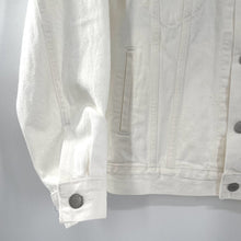 Load image into Gallery viewer, Denim Forum white jean jacket